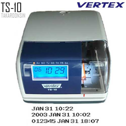 เครื่องสแตมป์เวลา VERTEX TS-10