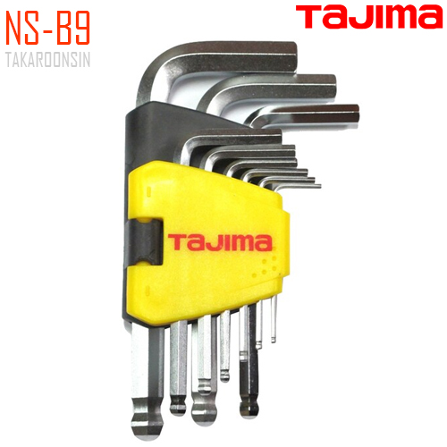 กุญแจหกเหลี่ยม หัวบอล TAJIMA NS-B9