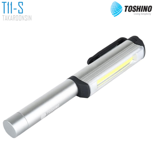 ไฟฉายใส่ถ่าน หลอด LED TOSHINO T11-S