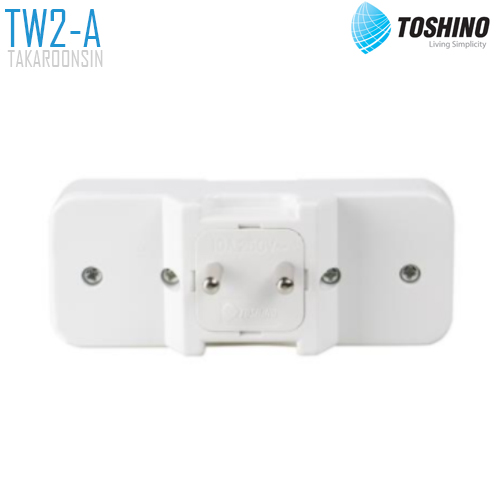 ปลั๊กแปลงขากลม TOSHINO TW2-A