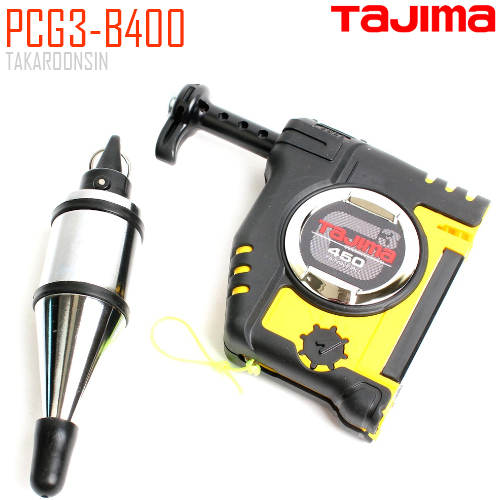 เครื่องมือวางแนว ลูกดิ่ง TAJIMA PCG3-B400 สีเหลือง