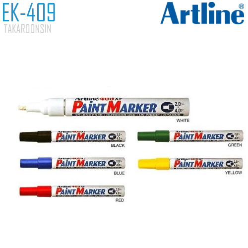 ปากกาเพ้นท์ หัวตัด ARTLINE EK-409