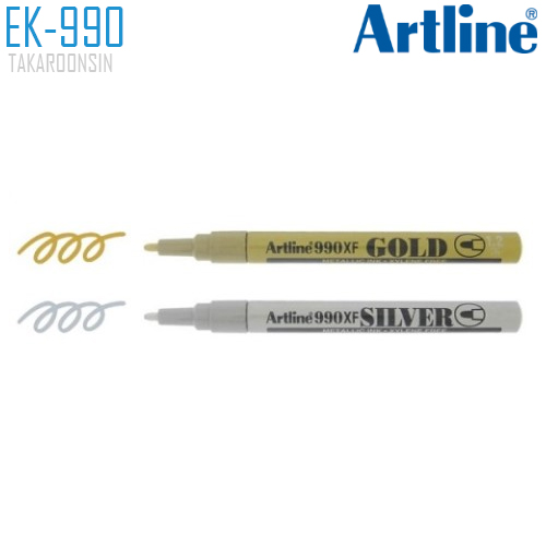 ปากกาเมทาลิค หัวกลมเล็ก ARTLINE EK-990