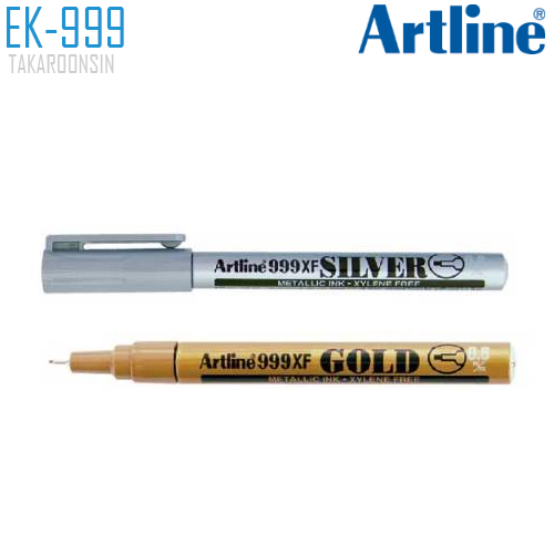 ปากกาเมทาลิค หัวเข็ม ARTLINE EK-999