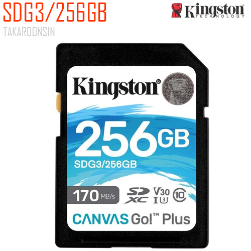 SD CARD KINGSTON SDG3/256GB