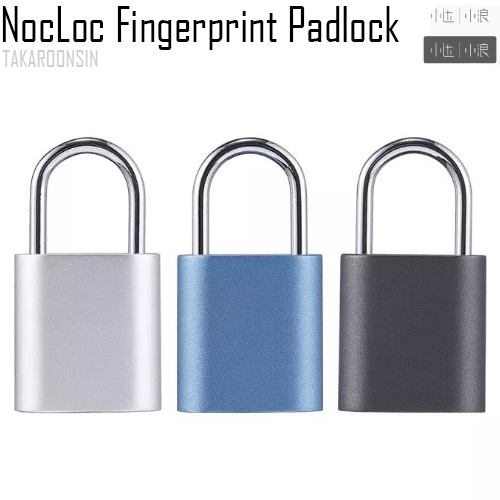 แม่กุญแจ XIAODA NocLoc Fingerprint Padlock