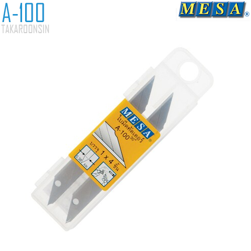 ใบมีดคัตเตอร์เล็ก 30 องศา MESA A-100
