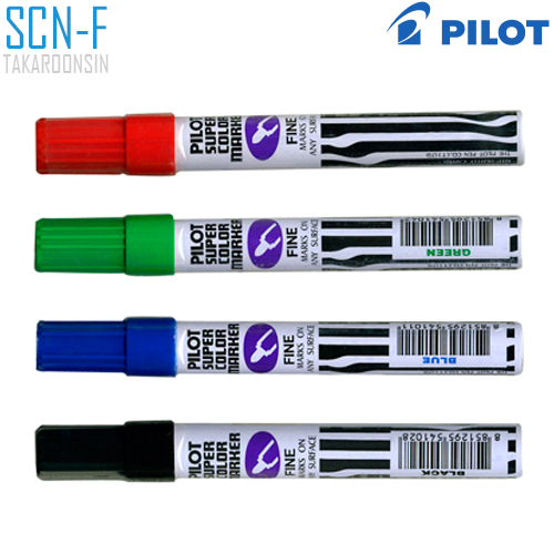 ปากกามาร์คเกอร์ (เคมี) Pilot หัวแหลม SCN-F