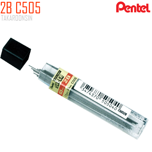 ไส้ดินสอ 2B 0.5 มม. PENTEL Hi-Polymer C505