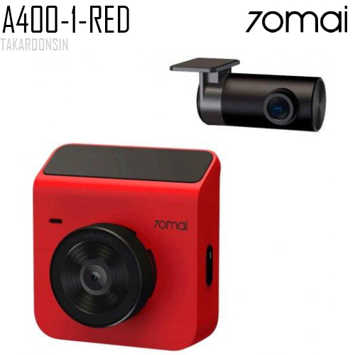 กล้องติดรถยนต์ 70MAI DASH CAM A400 (RED) +RC09 Set