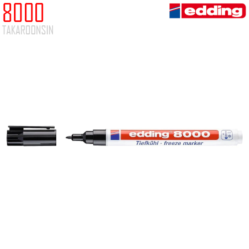 edding 8000/1 ปากกาเขียนบรรจุภัณฑ์แช่แข็ง