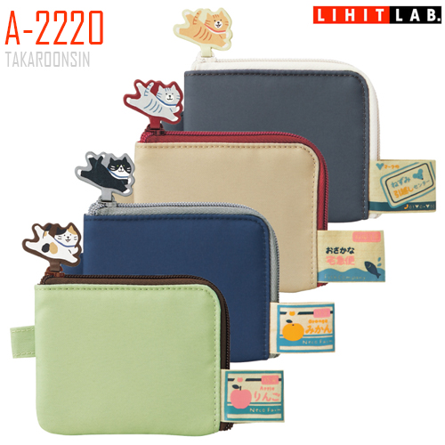 กระเป๋าใส่บัตร LIHIT Nyan Scene Shoulder Pouch A-2220