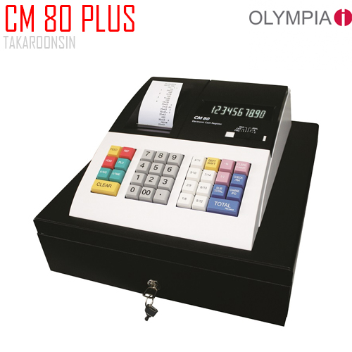 เครื่องบันทึกเงินสด Olympia รุ่น CM-80 Plus