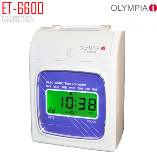 เครื่องตอกบัตร Olympia รุ่น ET-6600