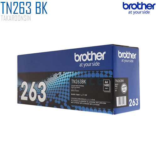 ตลับหมึกโทนเนอร์  Brother TN263 BK