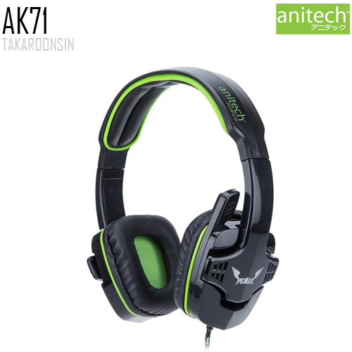 หูฟังเกมมิ่ง Anitech Headphone with Mic. รุ่น AK71