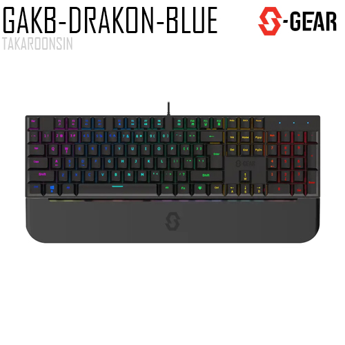 คีย์บอร์ด S-GEAR GAKB-DRAKON-BLUE