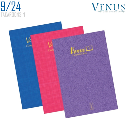 สมุดปกอ่อน Venus 9/24