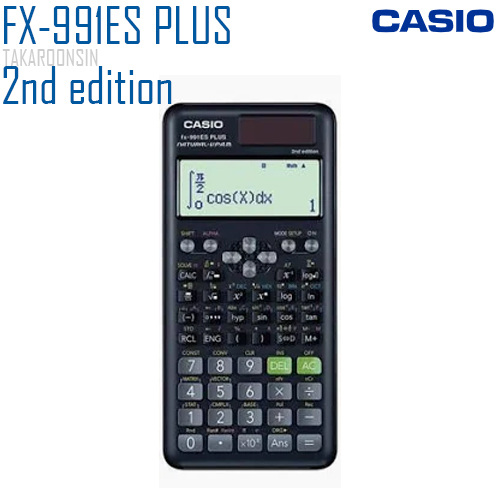 เครื่องคิดเลขวิทยาศาสตร์ CASIO รุ่น FX-991ES PLUS 2nd edition