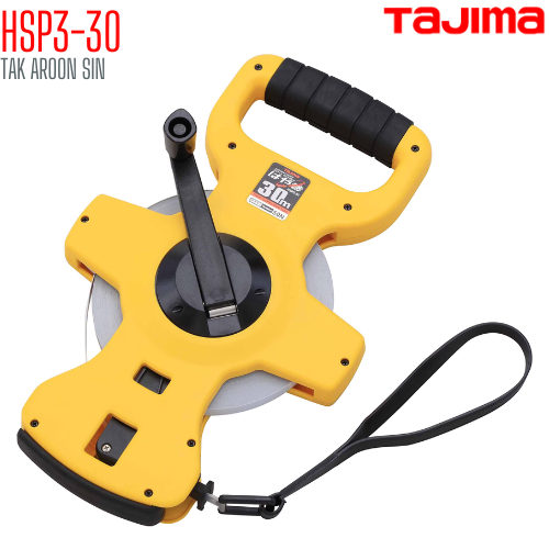 ตลับเทปวัดที่ สายโลหะ TAJIMA HSP3-30 Engineer Super Fast Winding