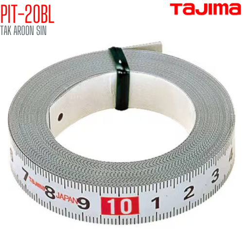 เทปวัดระยะ สายโลหะ ชนิดเปลือย TAJIMA PIT-20BL