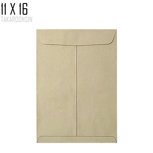 ซองเอกสารน้ำตาล 11x16 (110 แกรม)