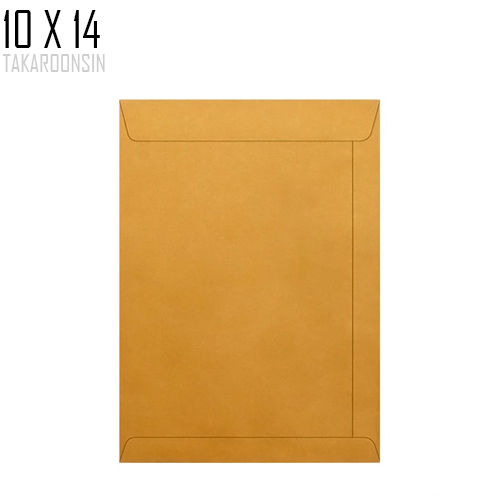 ซองเอกสารน้ำตาล 10 x 14 F4 (125 แกรม)