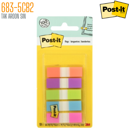 เทปแฟล็กซ์ โพสต์-อิท  683-5CB2 (0.47 X 1.7 นิ้ว) POST-IT