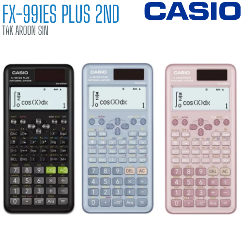 เครื่องคิดเลขวิทยาศาสตร์ CASIO 10+2 หลัก รุ่น FX-991ES PLUS 2ND
