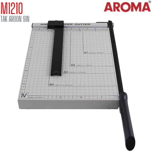 แท่นตัดกระดาษฐานโลหะ A4 (12 x 10 นิ้ว) M1210 AROMA