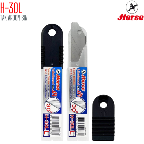 ใบมีดคัตเตอร์ใหญ่ 30 องศา ตราม้า H-30L