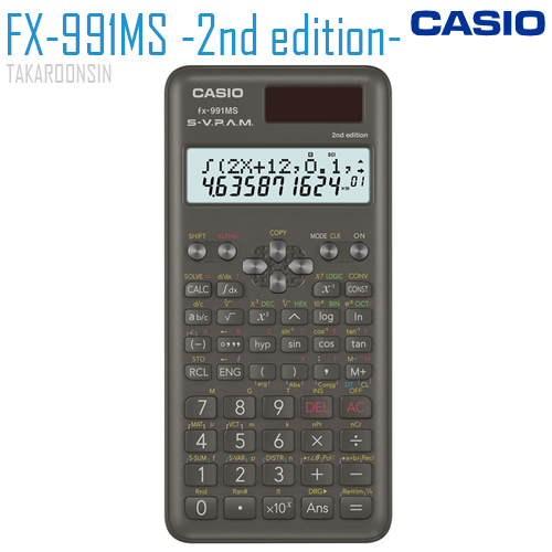 เครื่องคิดเลขวิทยาศาสตร์ CASIO รุ่น FX-991MS -2nd edition-