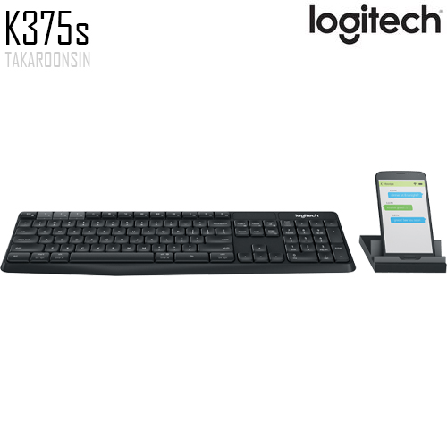 คีย์บอร์ด Logitech K375s Multi-Device