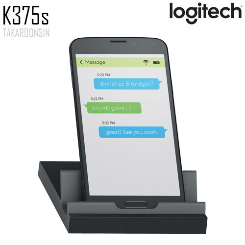 คีย์บอร์ด Logitech K375s Multi-Device