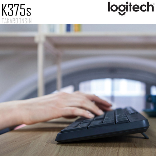 คีย์บอร์ด Logitech K375s Multi-Device