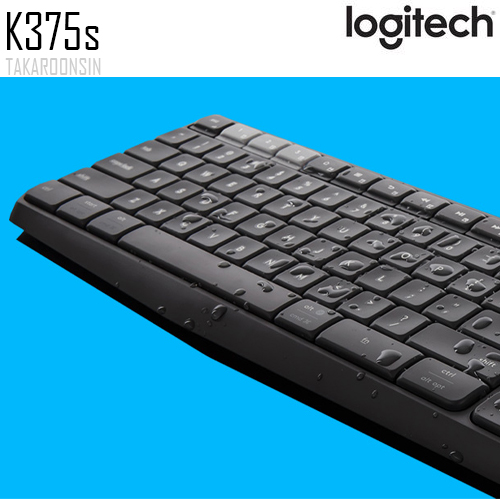 คีย์บอร์ด Logitech K375s Multi-Device