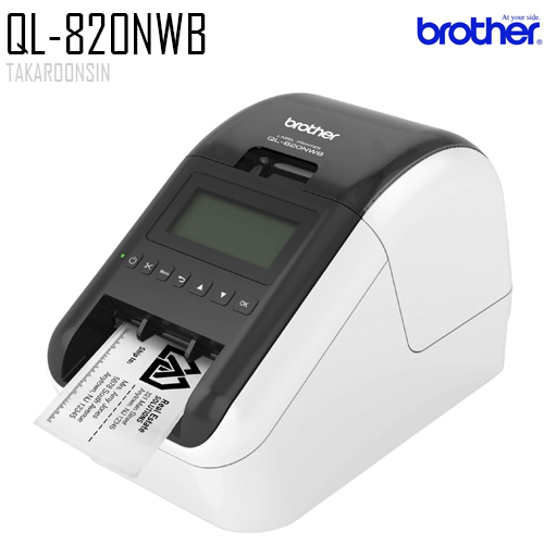 เครื่องพิมพ์ฉลาก Brother QL-820NWB