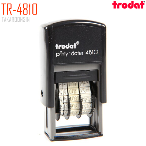 ตรายางวันที่ ภาษาไทย(เลขไทย) TRODAT TR-4810