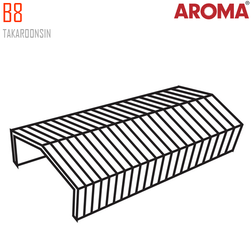 ลวดเย็บกระดาษ AROMA B8 (หลังโค้ง)