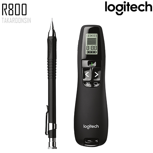 เลเซอร์พอยเตอร์ LOGITECH R800 แสงสีเขียว