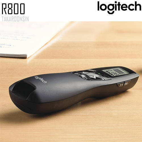 เลเซอร์พอยเตอร์ LOGITECH R800 แสงสีเขียว