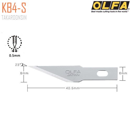 ใบมีดคัตเตอร์ชนิดพิเศษ OLFA KB4-S