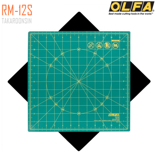 แผ่นยางรองตัด OLFA RM-12S (12x12 นิ้ว)