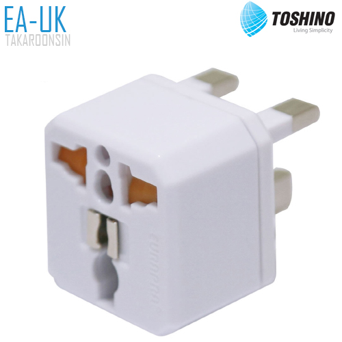 ปลั๊กแปลงขา UK TOSHINO EA-UK (3500W)