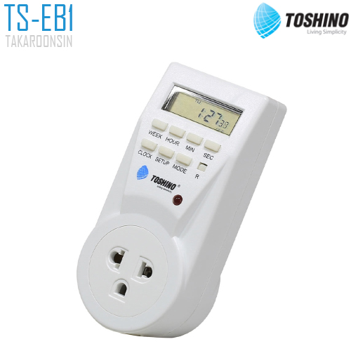 ปลั๊กตั้งเวลา TOSHINO TS-EB1