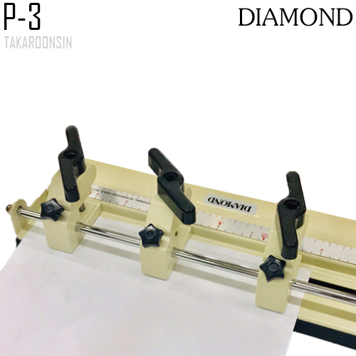 เครื่องเจาะรู DIAMOND มือหมุนปรับได้ รุ่น P-3 (3รู)