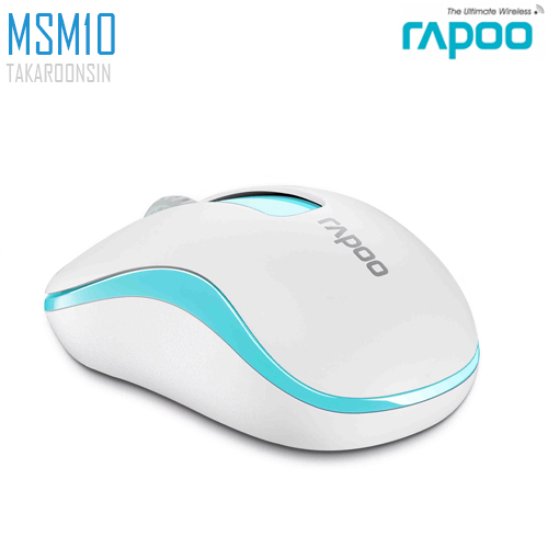 เมาส์ Rapoo MSM10PLUS  2.4G Wireless mouse
