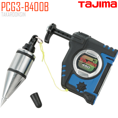 เครื่องมือวางแนว ลูกดิ่ง TAJIMA PCG3-B400B สีน้ำเงิน