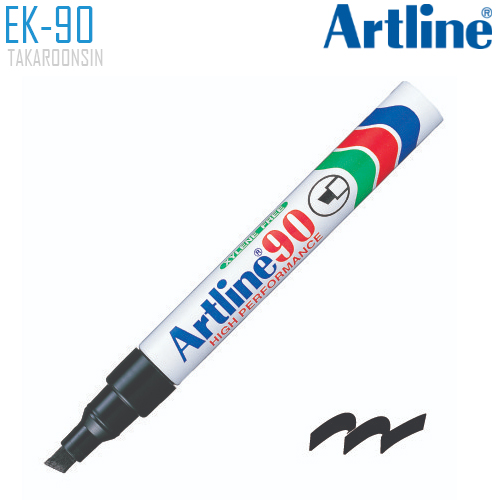 ปากกาเคมี หัวตัด ARTLINE EK-90