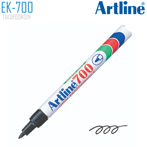 ปากกาเคมี หัวกลม ARTLINE EK-700